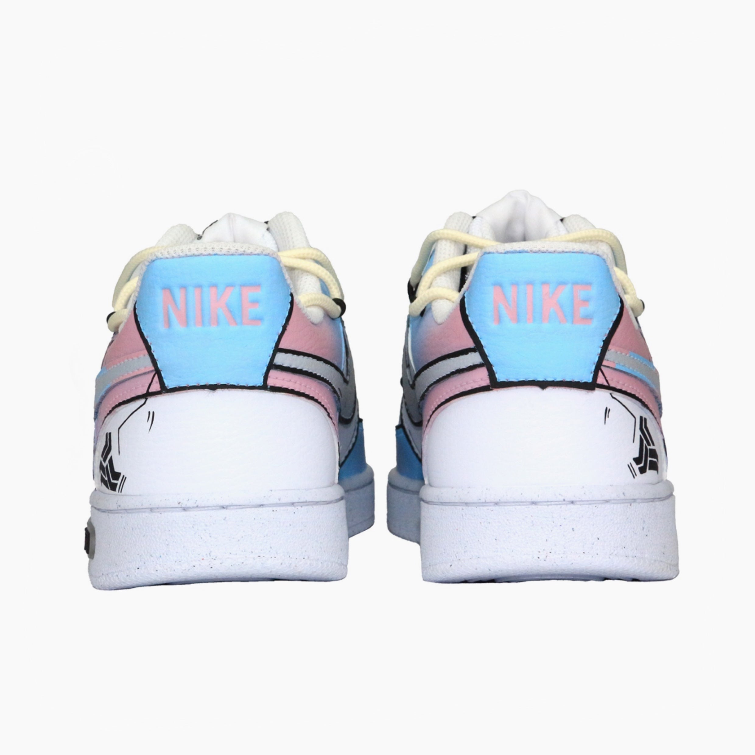 Quantum Fission - Court Vision 1 | Custom Handmade Sneakers