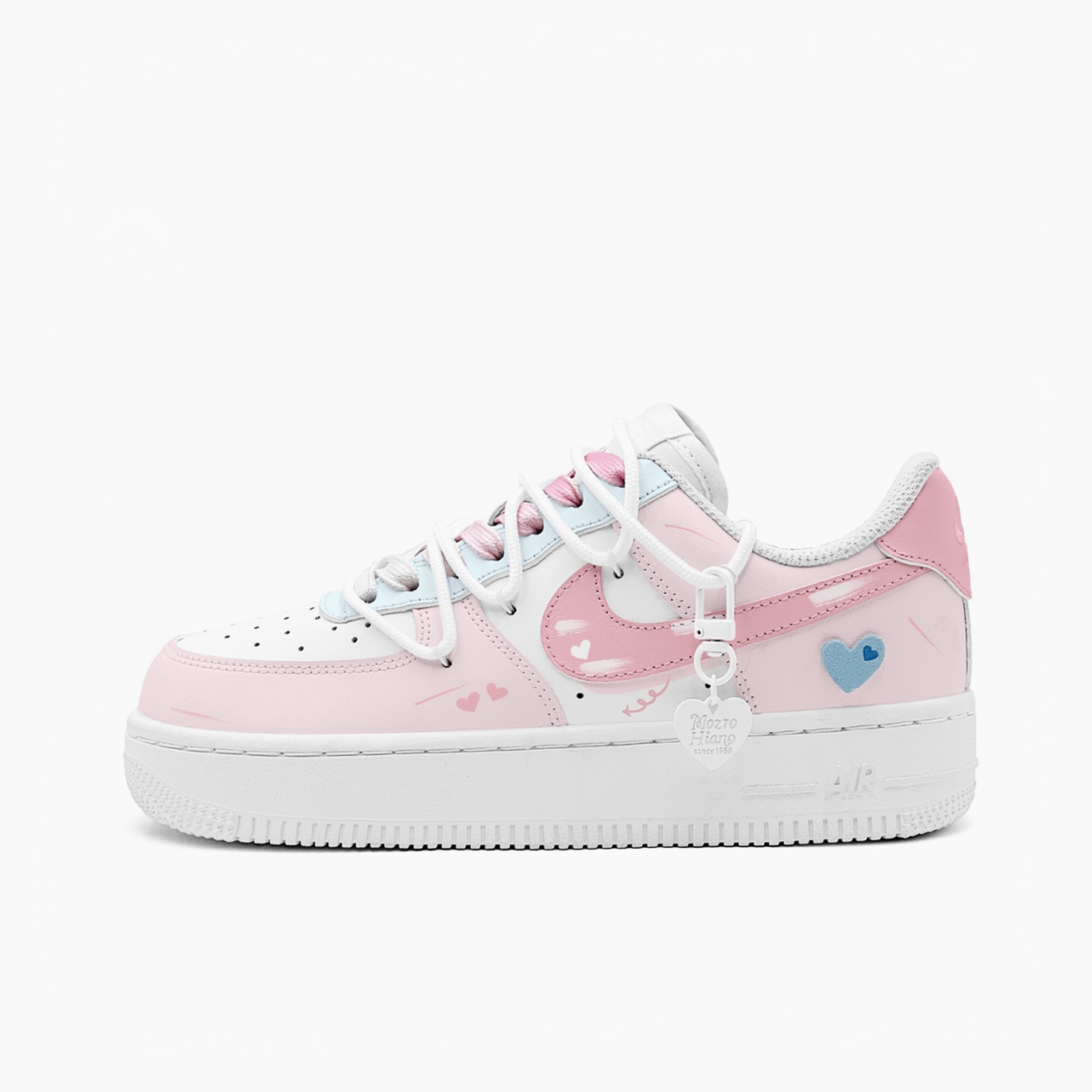 Reversed Mandarin Duck Sweetheart - Air Force 1 | Custom Handmade Sneakers
