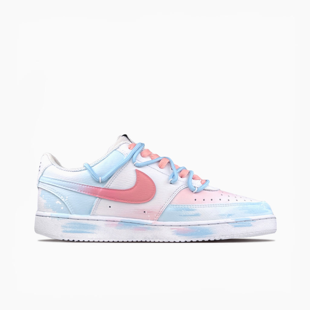 Stars and the Sea - Court Vision 1 | Custom Handmade Sneakers