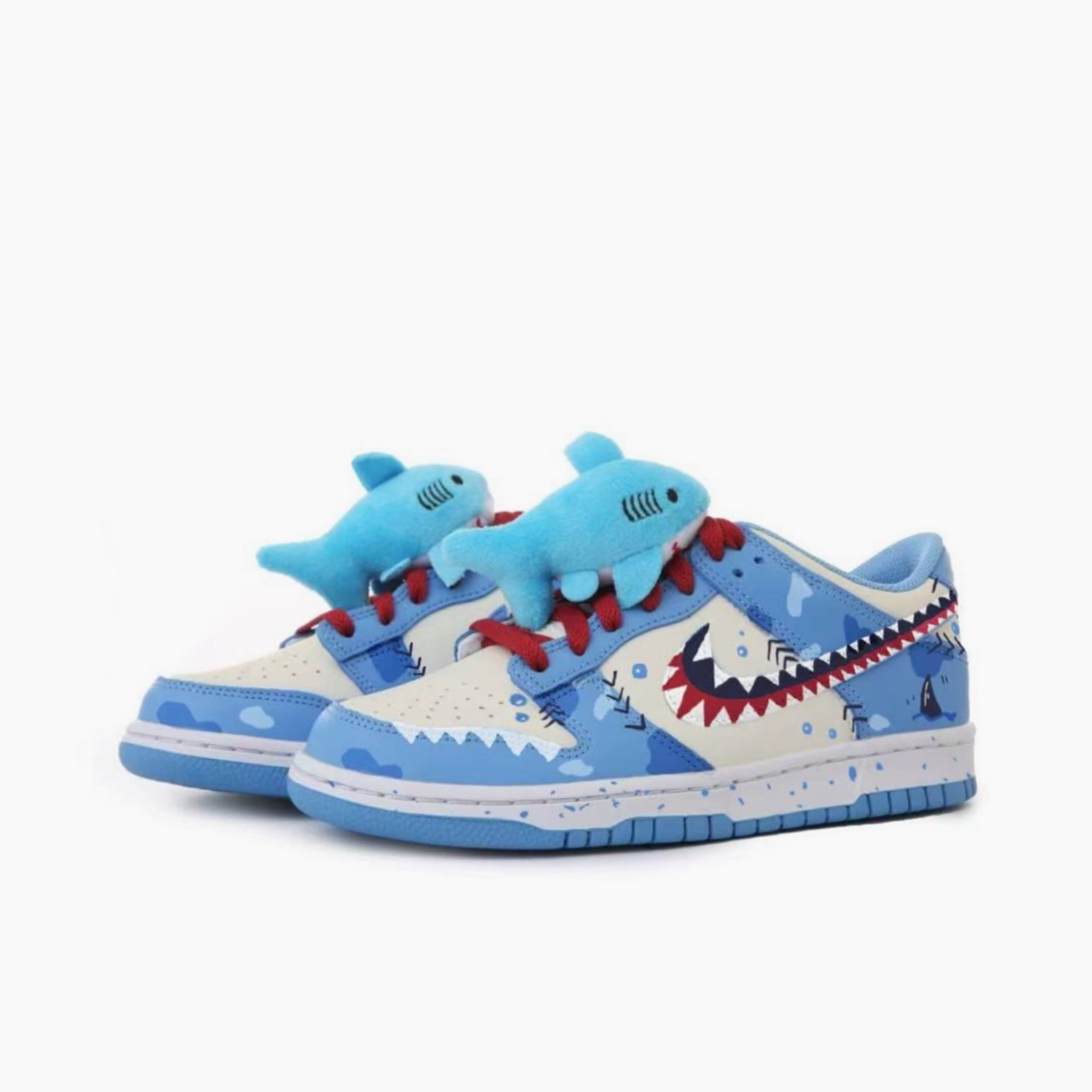 Ocean Sharks - Dunk | Custom Handmade Sneakers