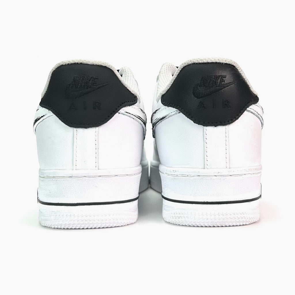 Oil Painting in the Mountains - Air Force 1 | Custom Handmade Sneakers