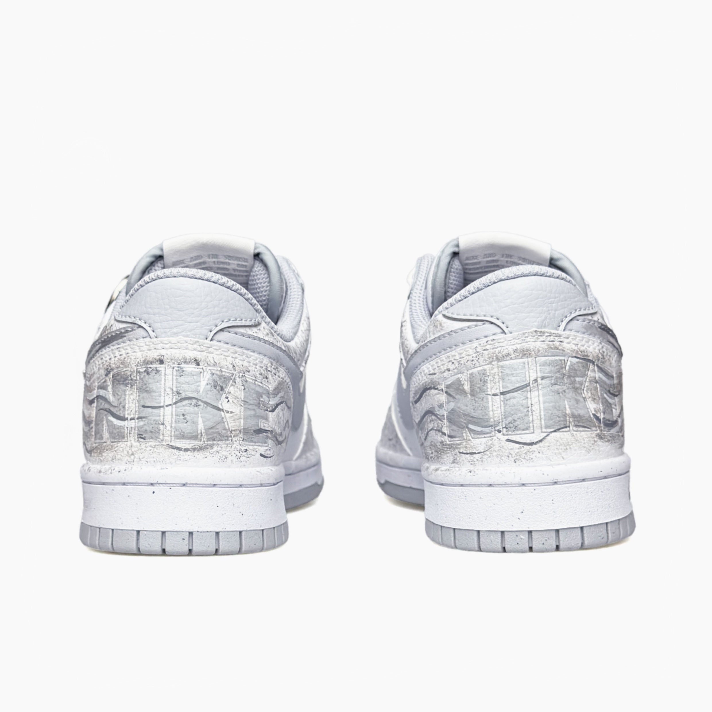 Silver Dragon - Dunk | Custom Handmade Sneakers