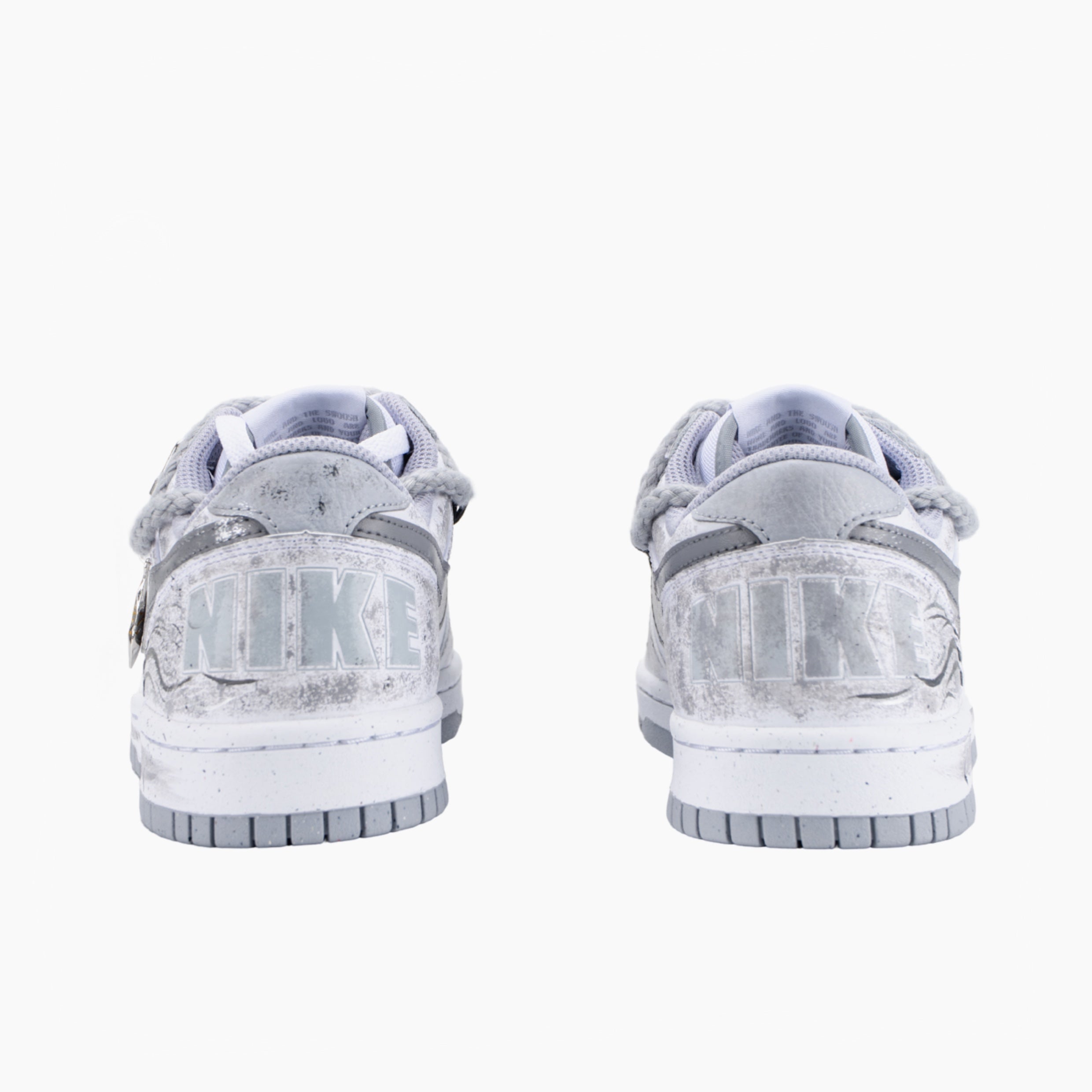 Gray Trajectory - Dunk | Custom Handmade Sneakers