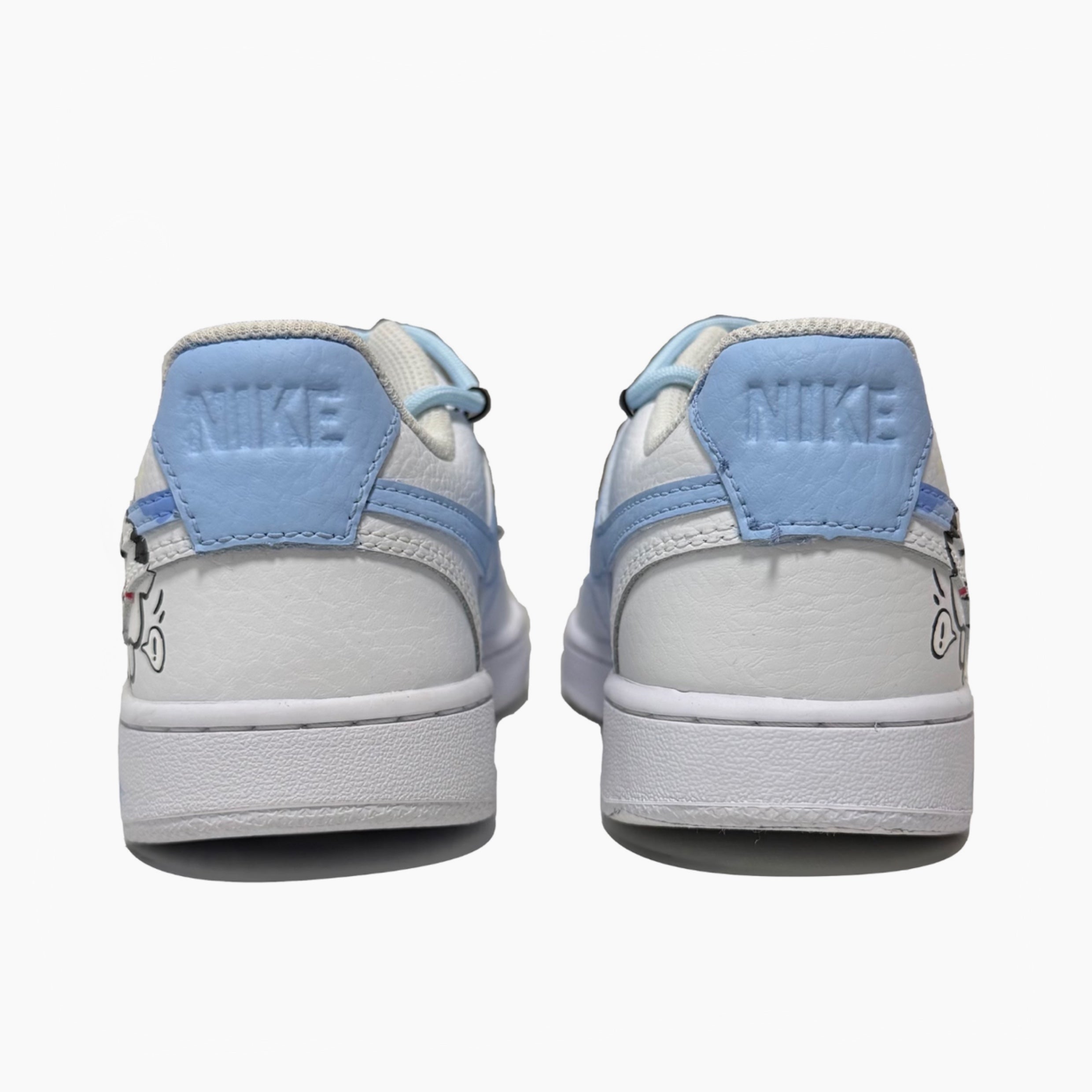 Happy Puppy - Court Vision 1 | Custom Handmade Sneakers