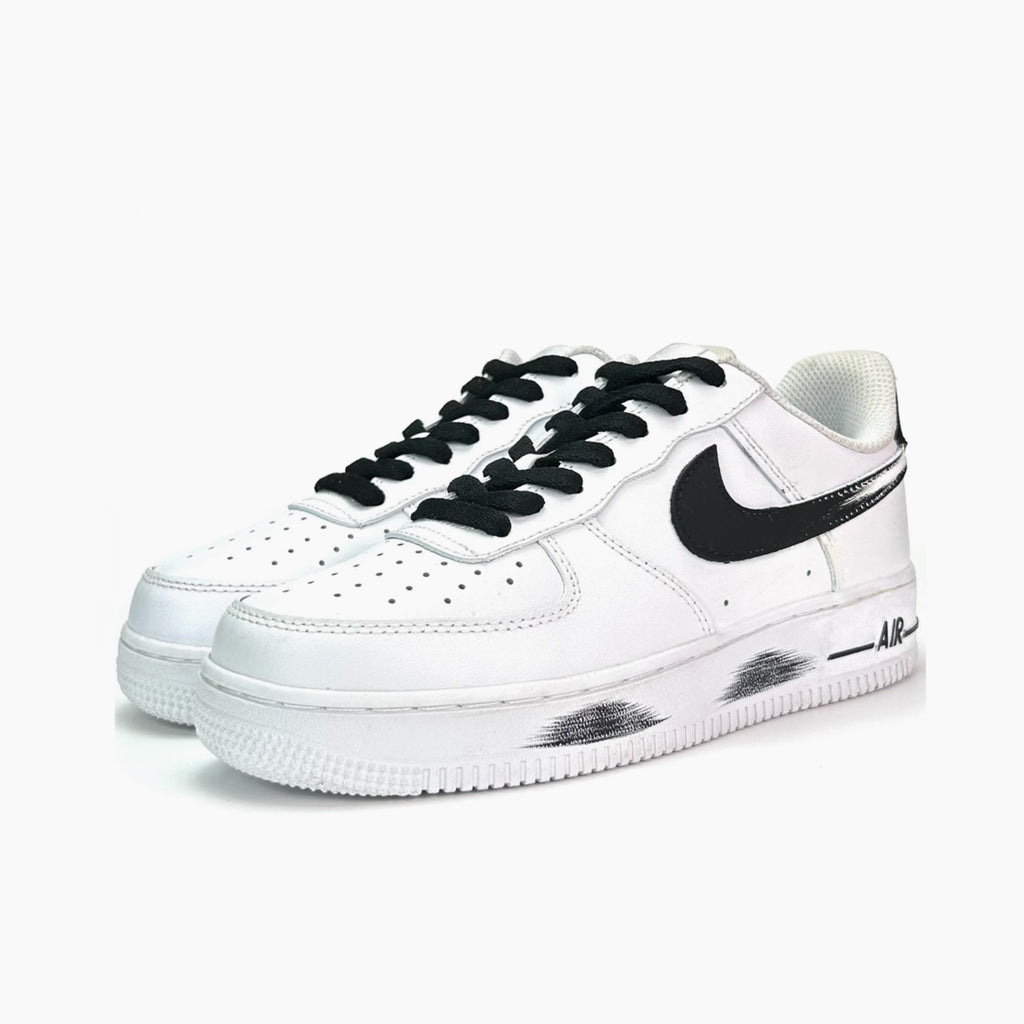 Oil Painting in the Mountains - Air Force 1 | Custom Handmade Sneakers