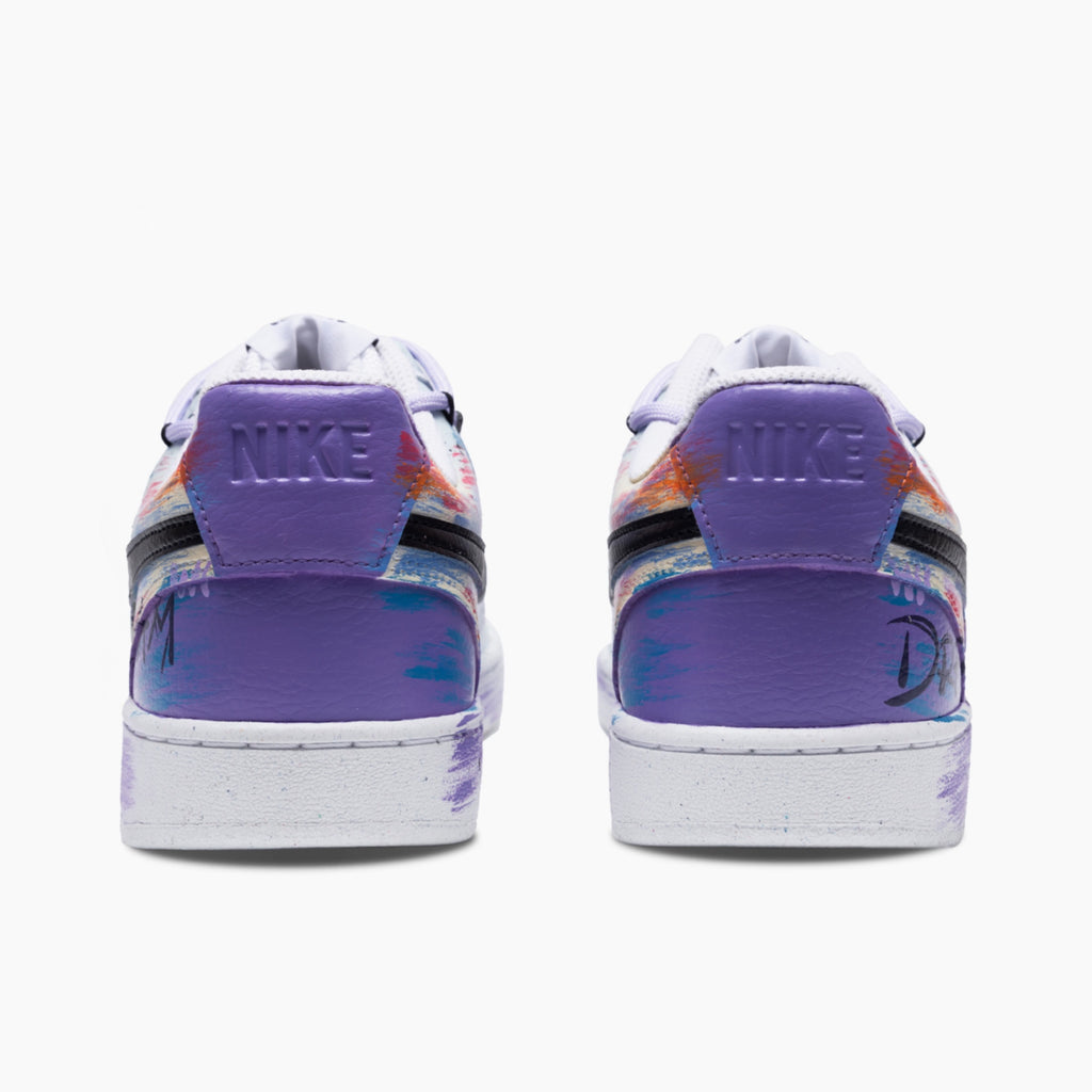 Dreamlike Secret Realm - Court Vision 1 | Custom Handmade Sneakers