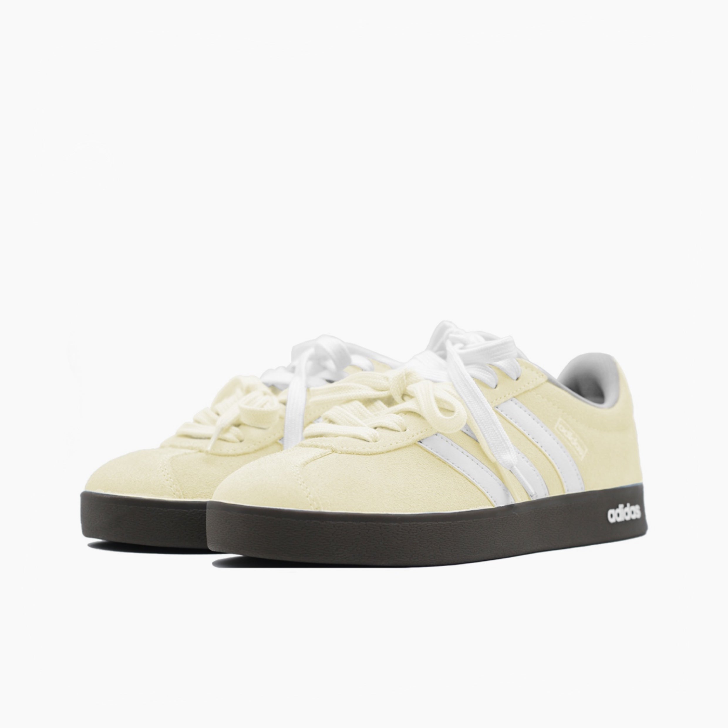 Light Cheese Cream - VL COURT 2.0 | Custom Handmade Sneakers