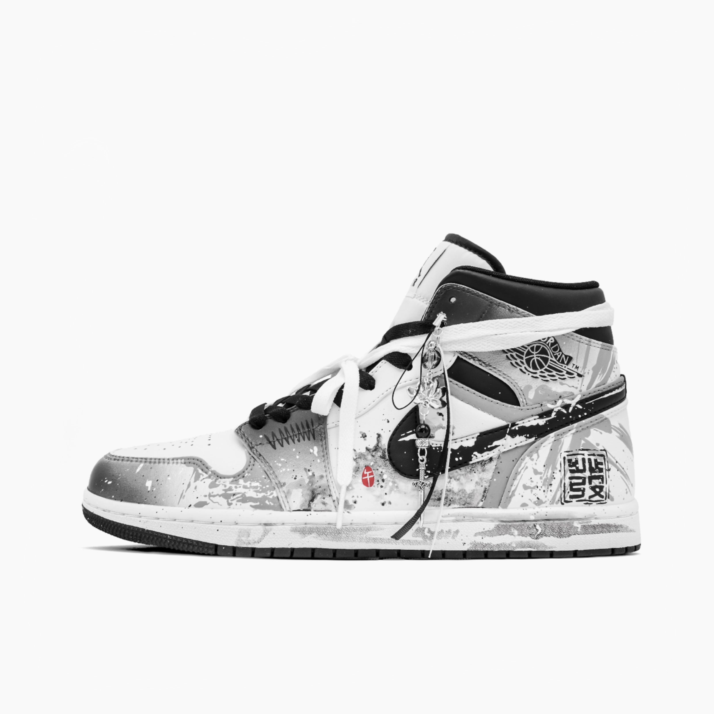 Inky - Air Jordan 1 | Custom Handmade Sneakers