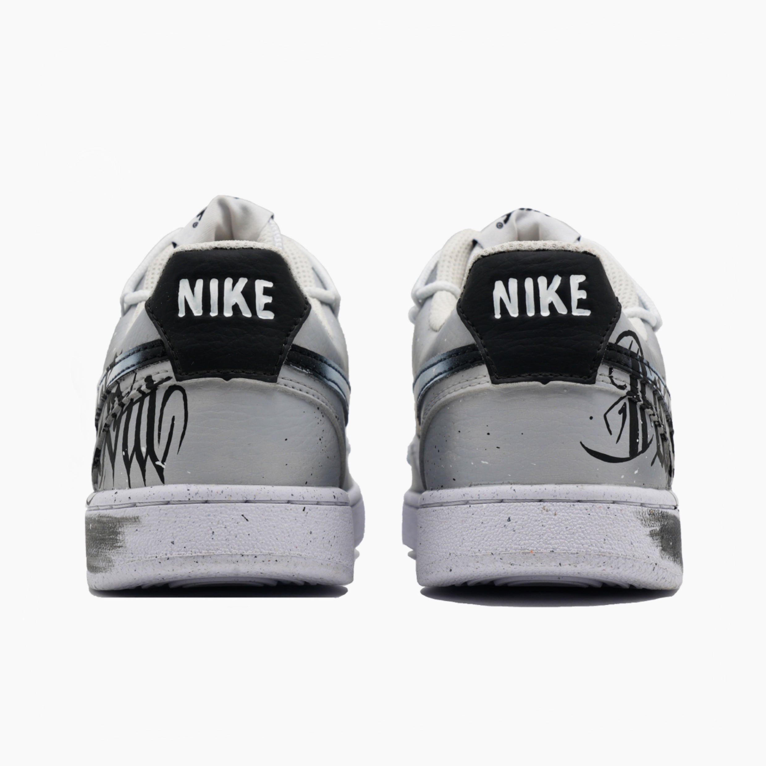 Gothic Style - Court Vision 1 | Custom Handmade Sneakers