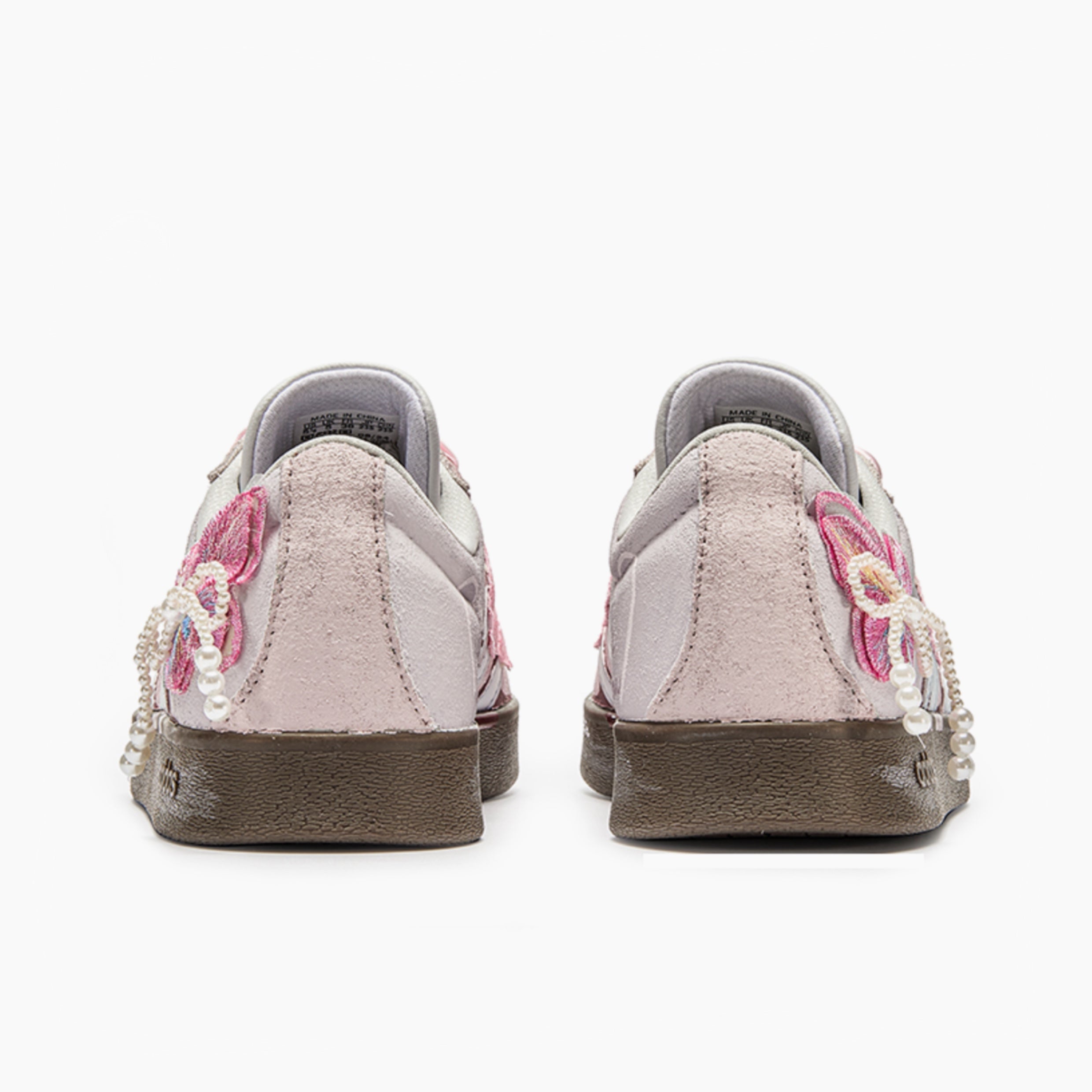 Blush Linen - VL COURT | Custom Handmade Sneakers