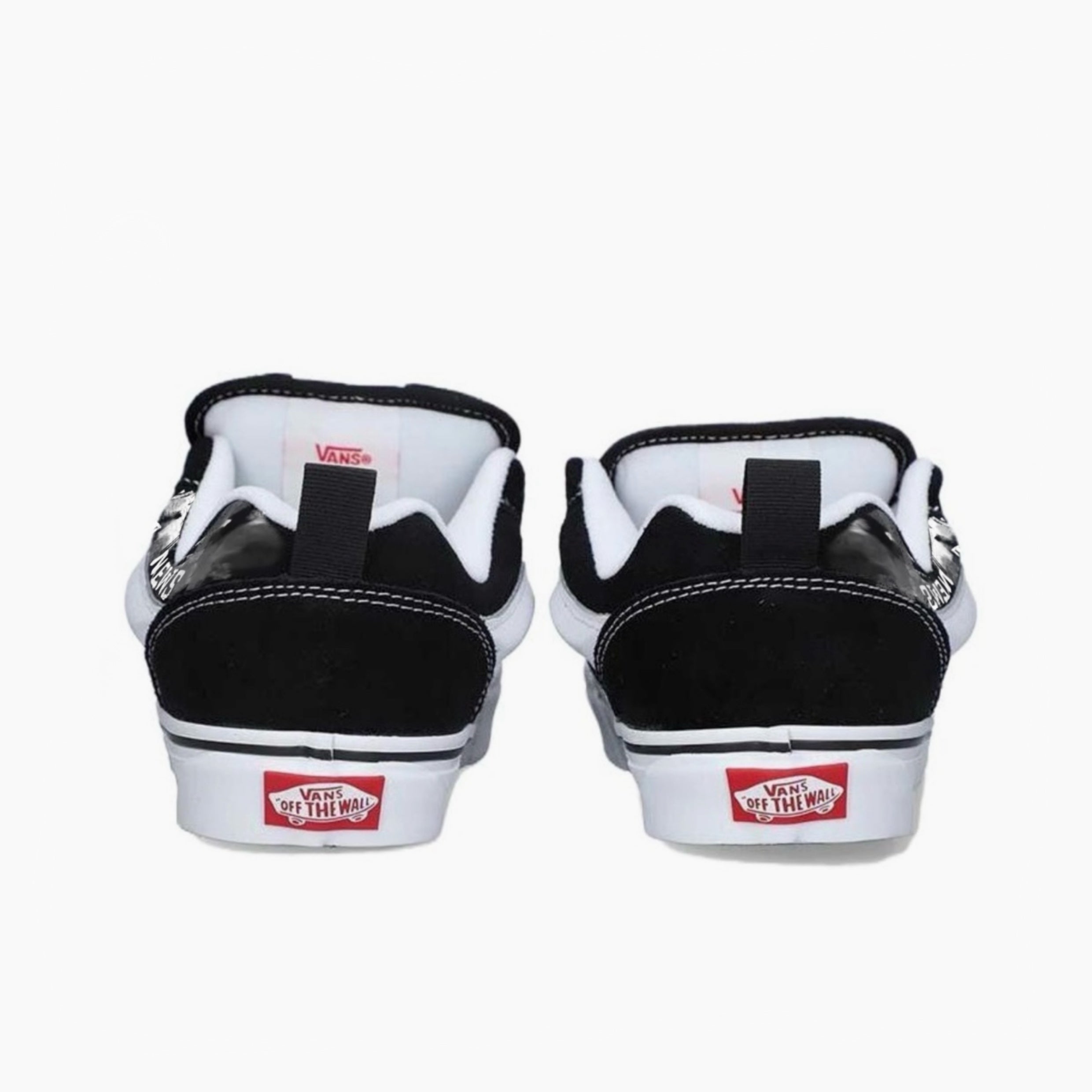 Black & White Press - Knu Skool | Custom Handmade Sneakers