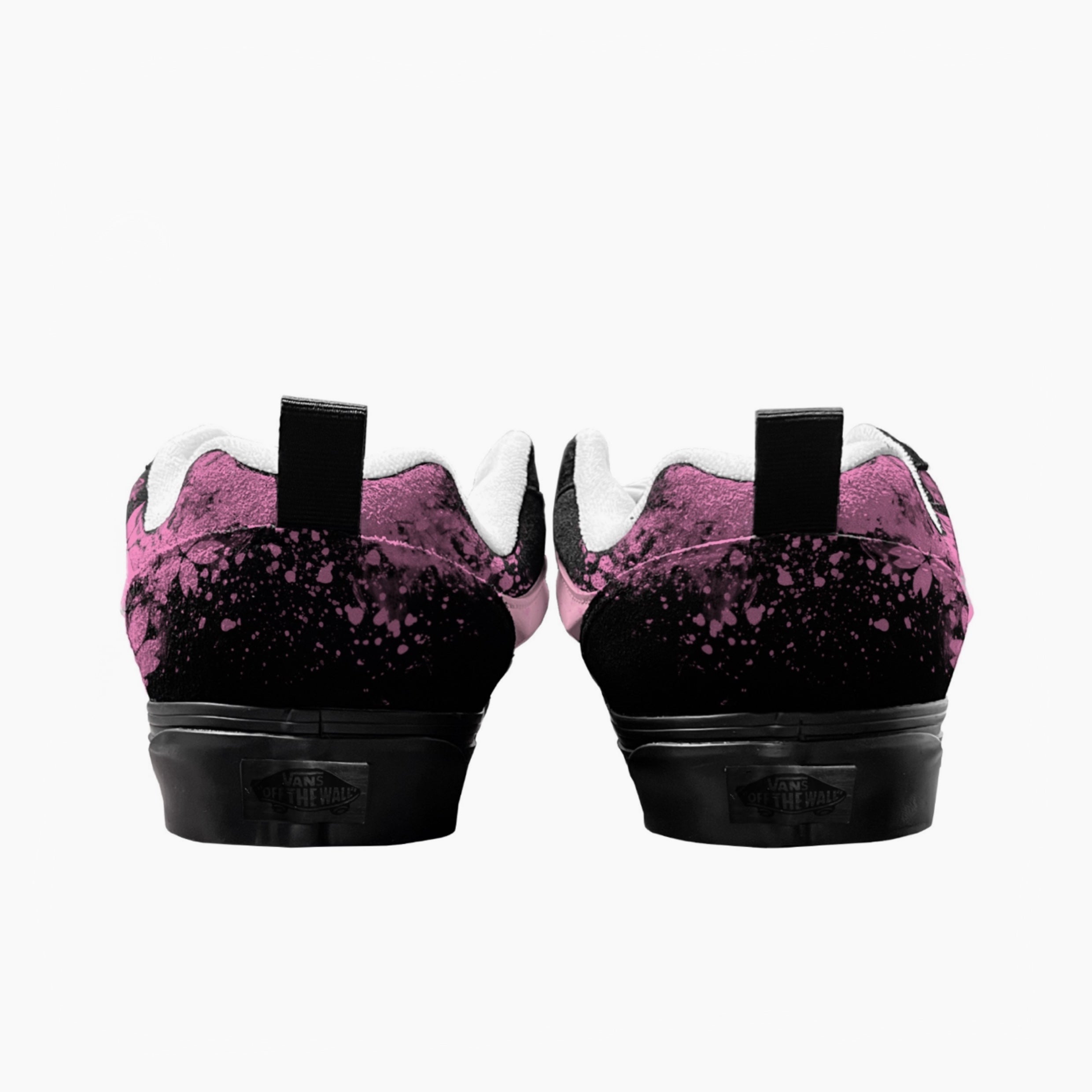 Pink Ink Sakura Dream - Knu Skool | Custom Handmade Sneakers
