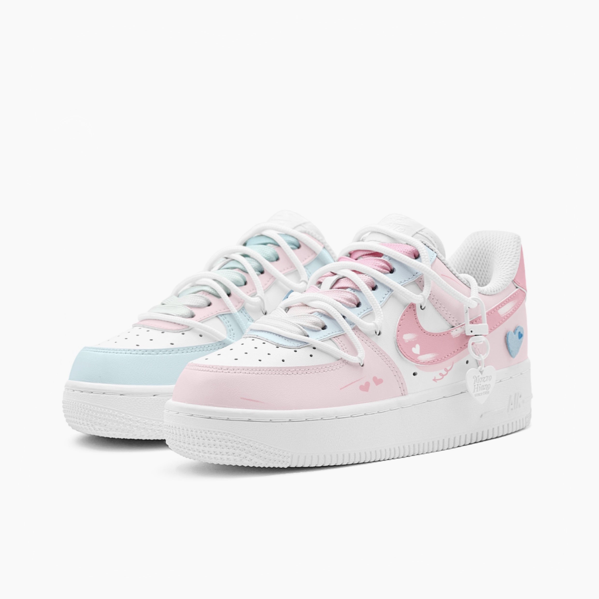 Reversed Mandarin Duck Sweetheart - Air Force 1 | Custom Handmade Sneakers