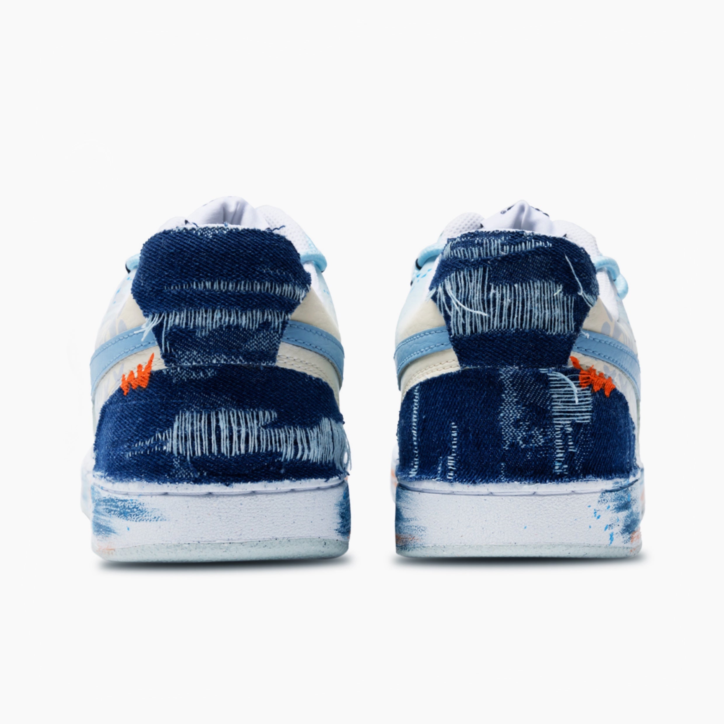Heartfelt Holiday - Court Vision 1 | Custom Handmade Sneakers