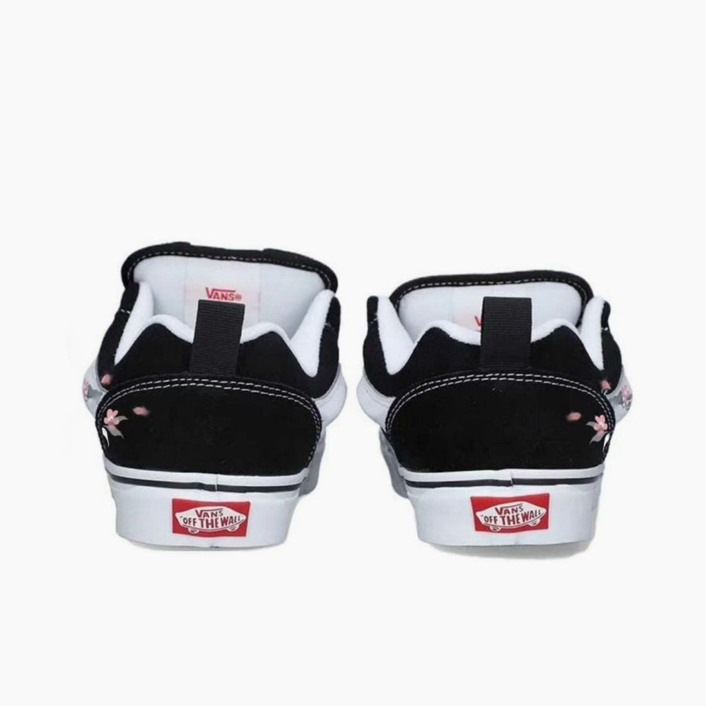 Blossom Silhouette & Ashy Grace - Knu Skool | Custom Handmade Sneakers