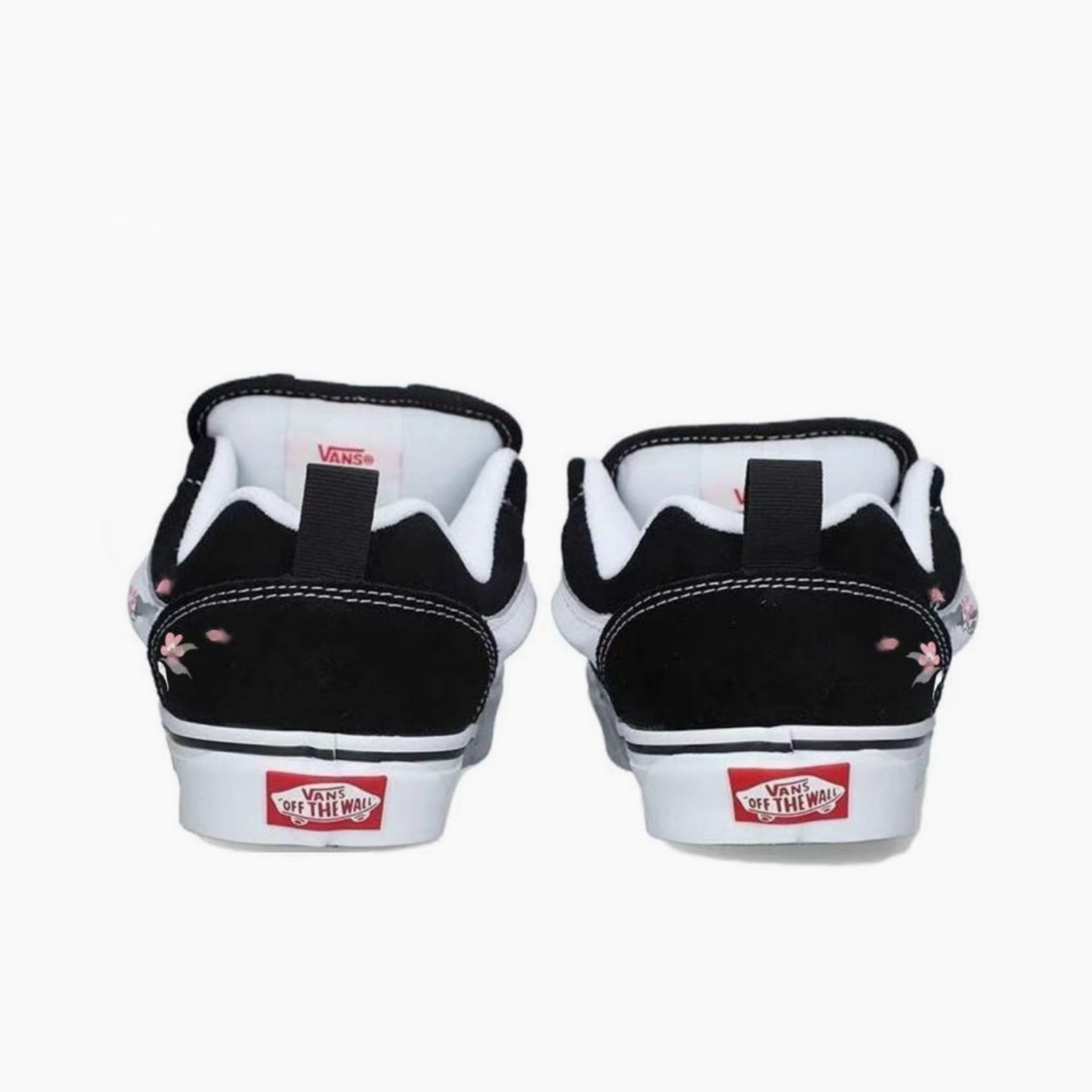 Blossom Silhouette & Ashy Grace - Knu Skool | Custom Handmade Sneakers