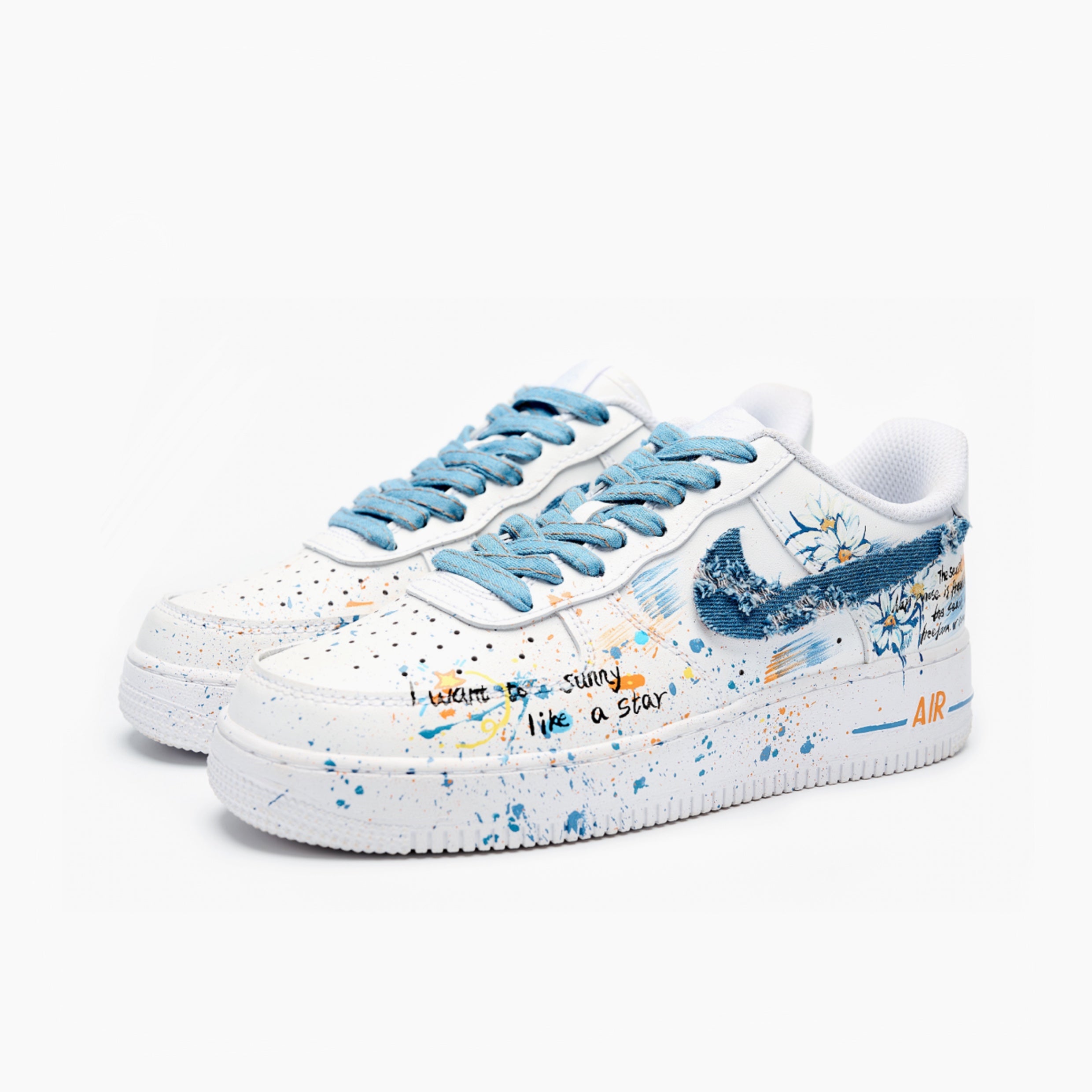 Daisy - Air Force 1 | Custom Handmade Sneakers