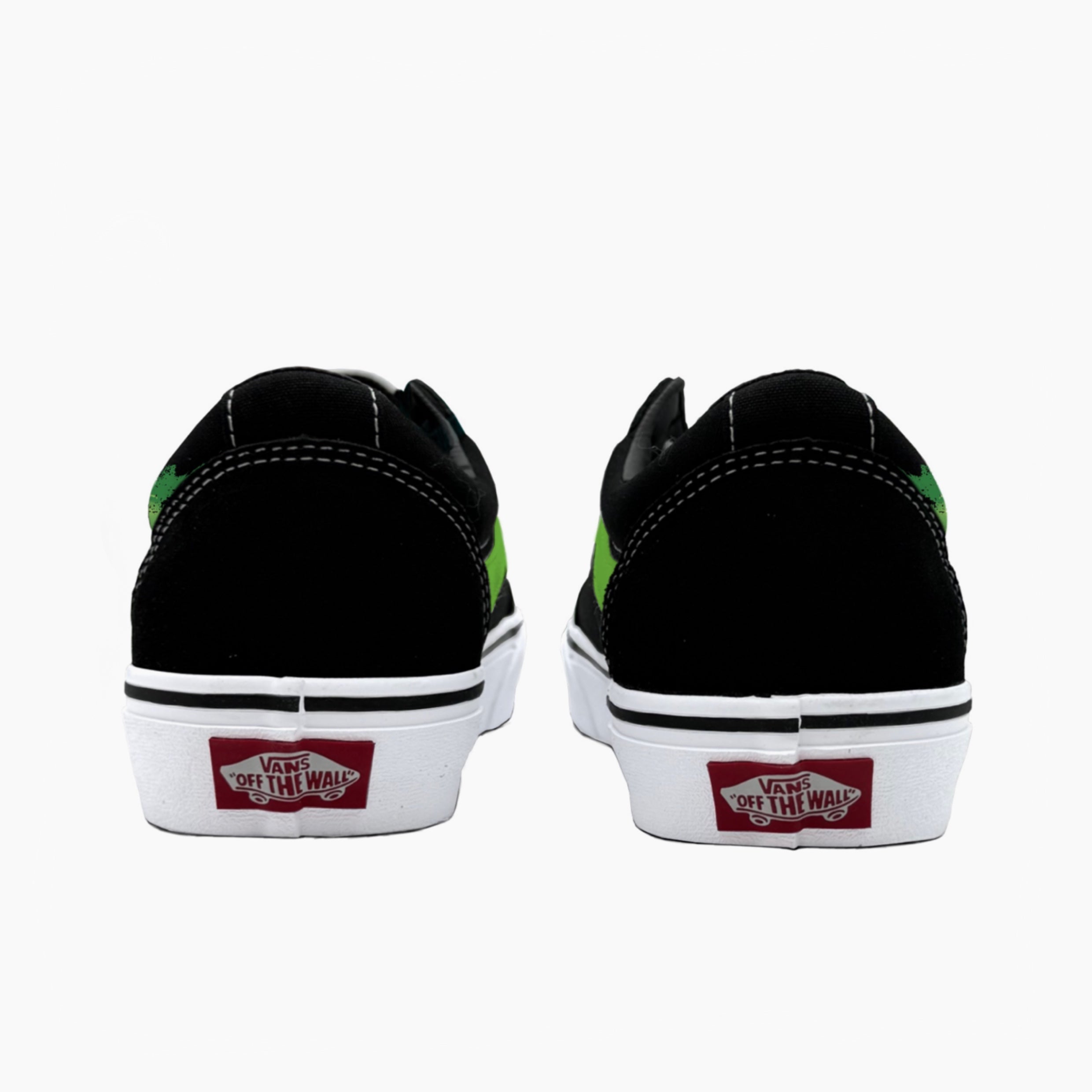 Green Shade of Luck - Ward | Custom Handmade Sneakers