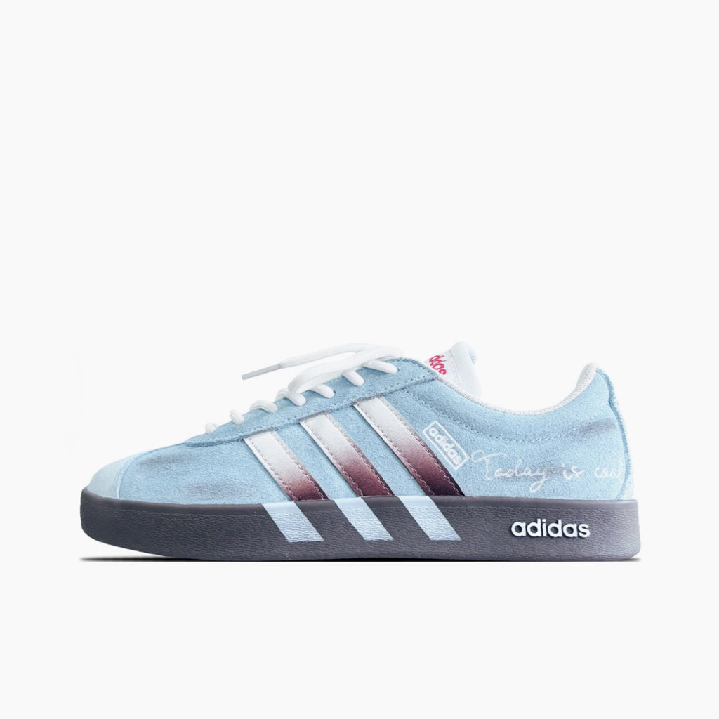 Azure Glaze - VL COURT 2.0 | Custom Handmade Sneakers