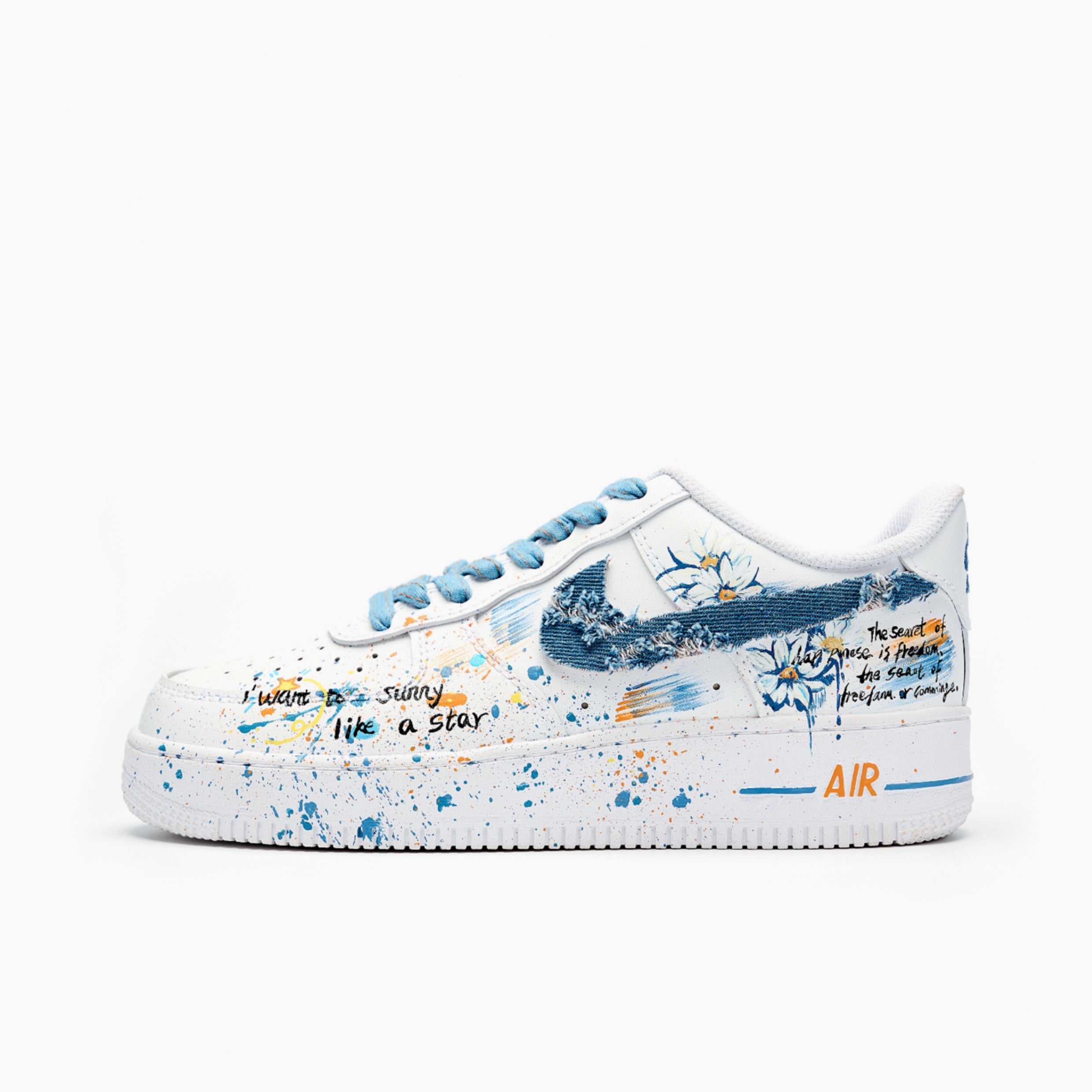 Daisy - Air Force 1 | Custom Handmade Sneakers
