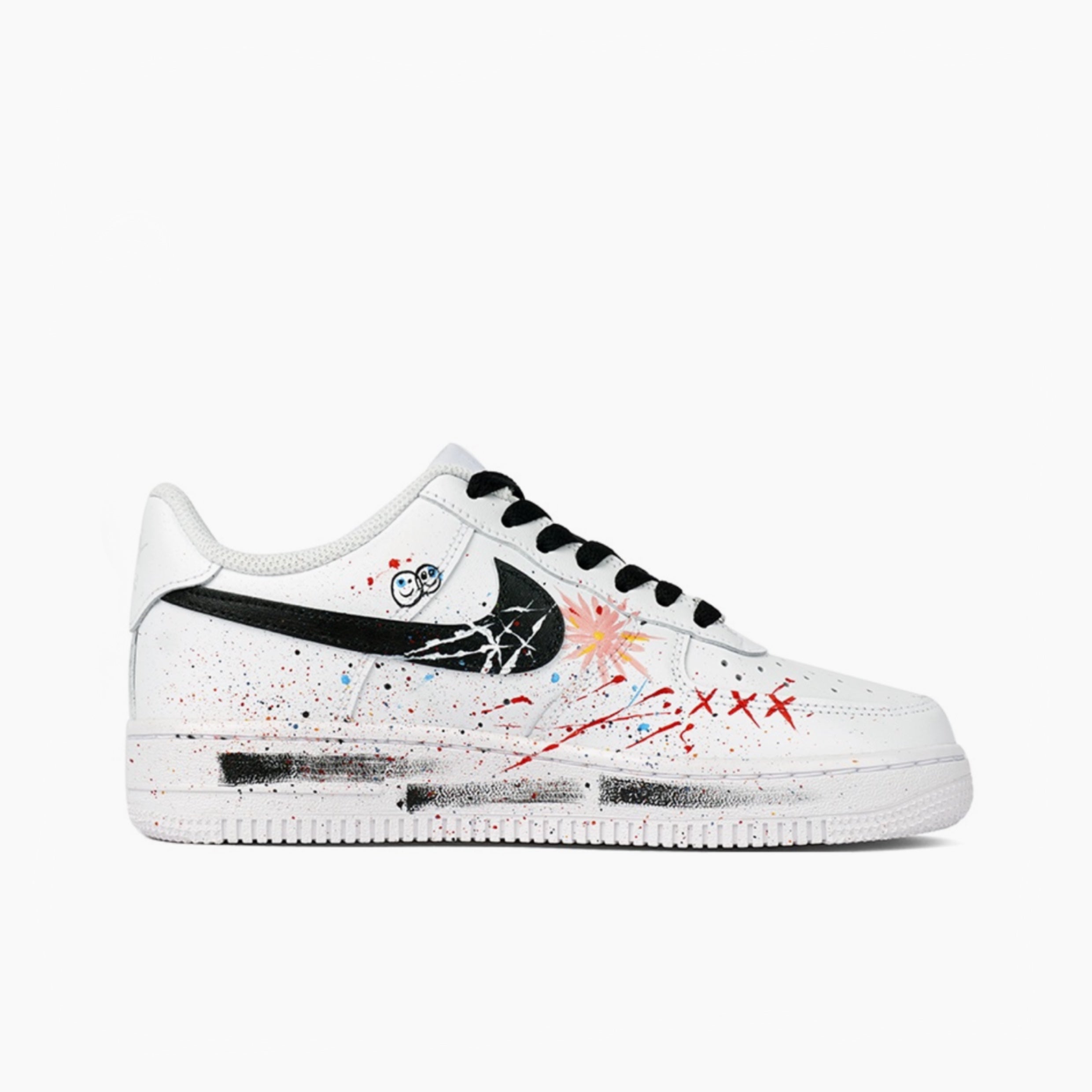 Butterfly Graffiti - Air Force 1 | Custom Handmade Sneakers