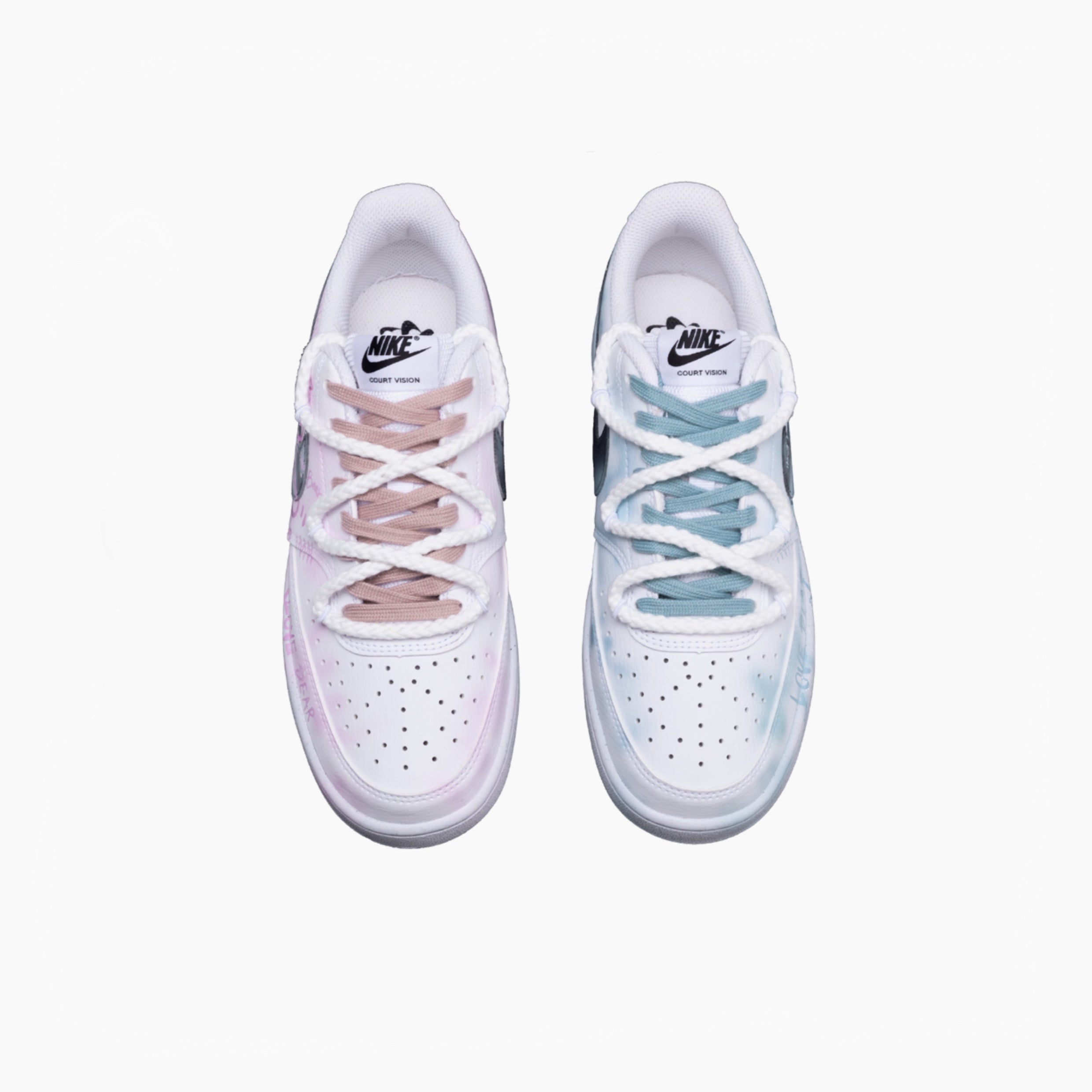 Bernard Bear - Court Vision 1 | Custom Handmade Sneakers