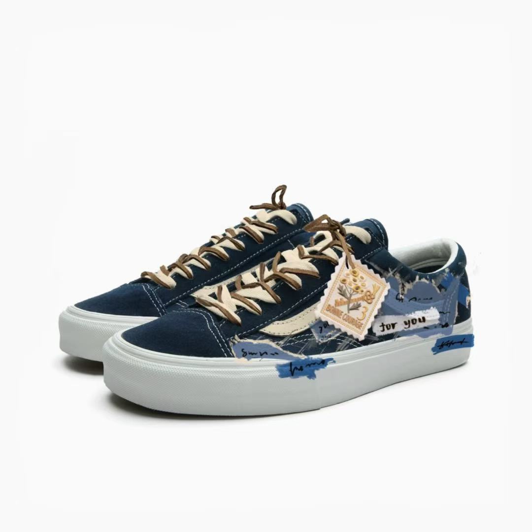 Vintage Milan Style - Style 36 | Custom Handmade Sneakers