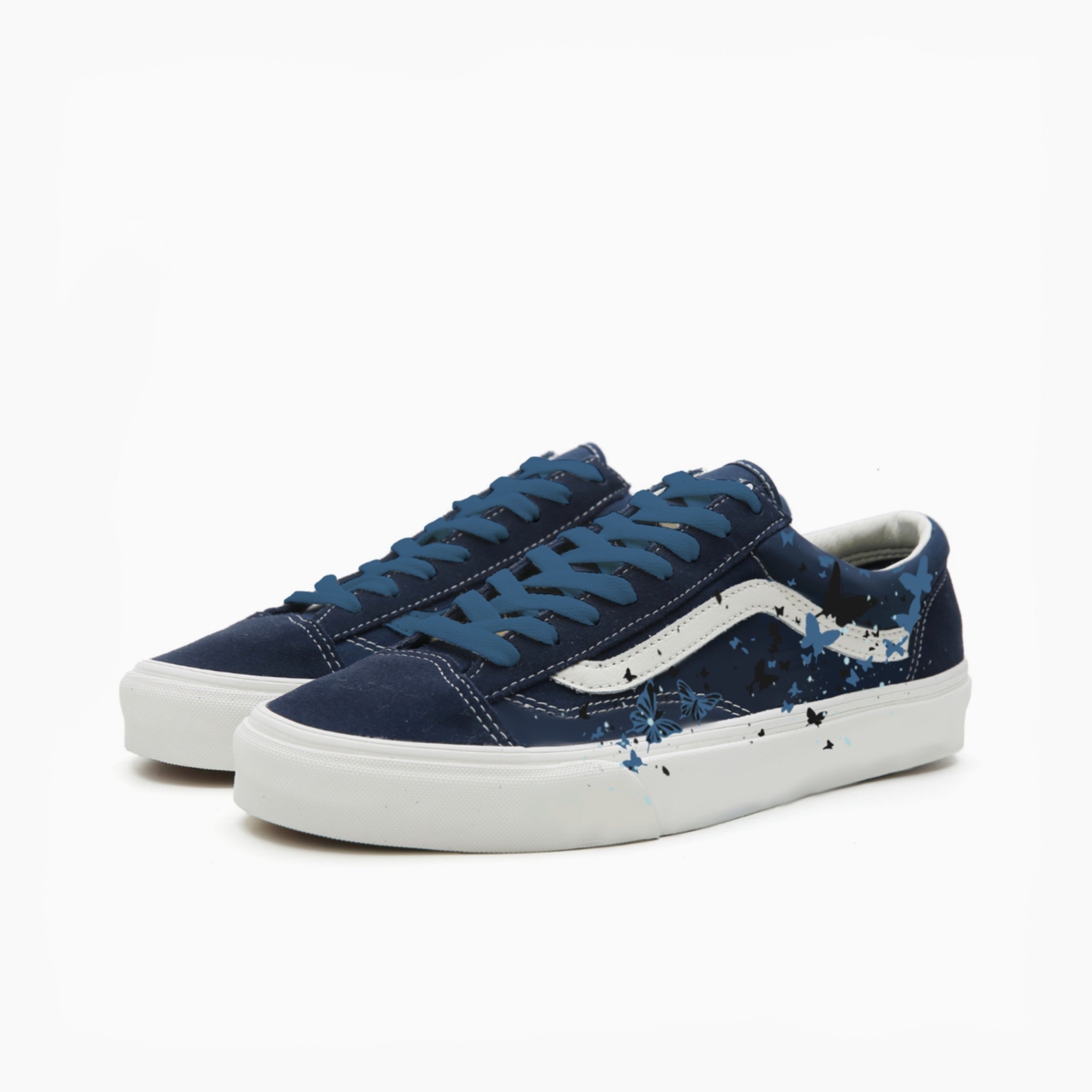 Butterfly Melody - Style 36 | Custom Handmade Sneakers