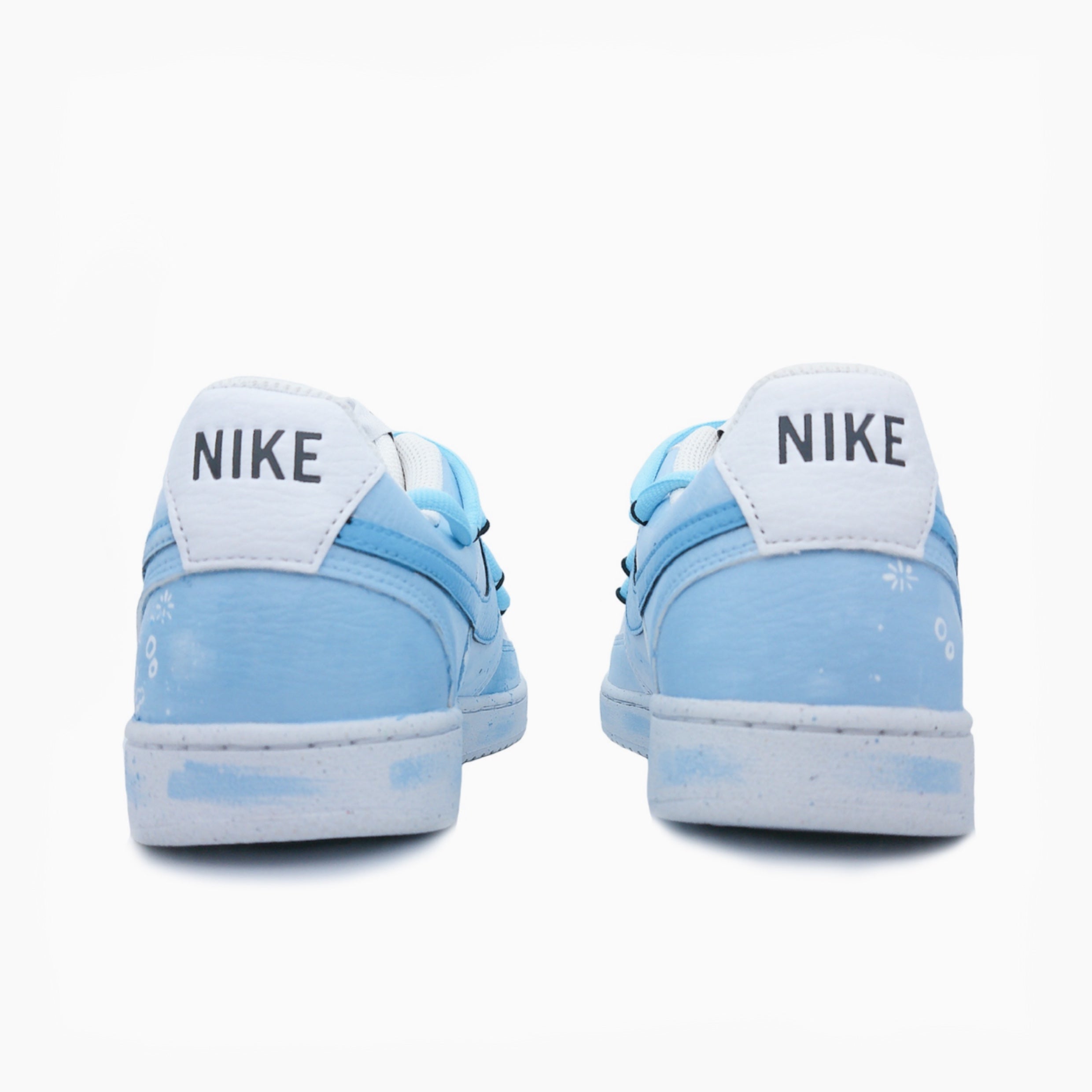 Falling into the Galaxy - Court Vision 1 | Custom Handmade Sneakers