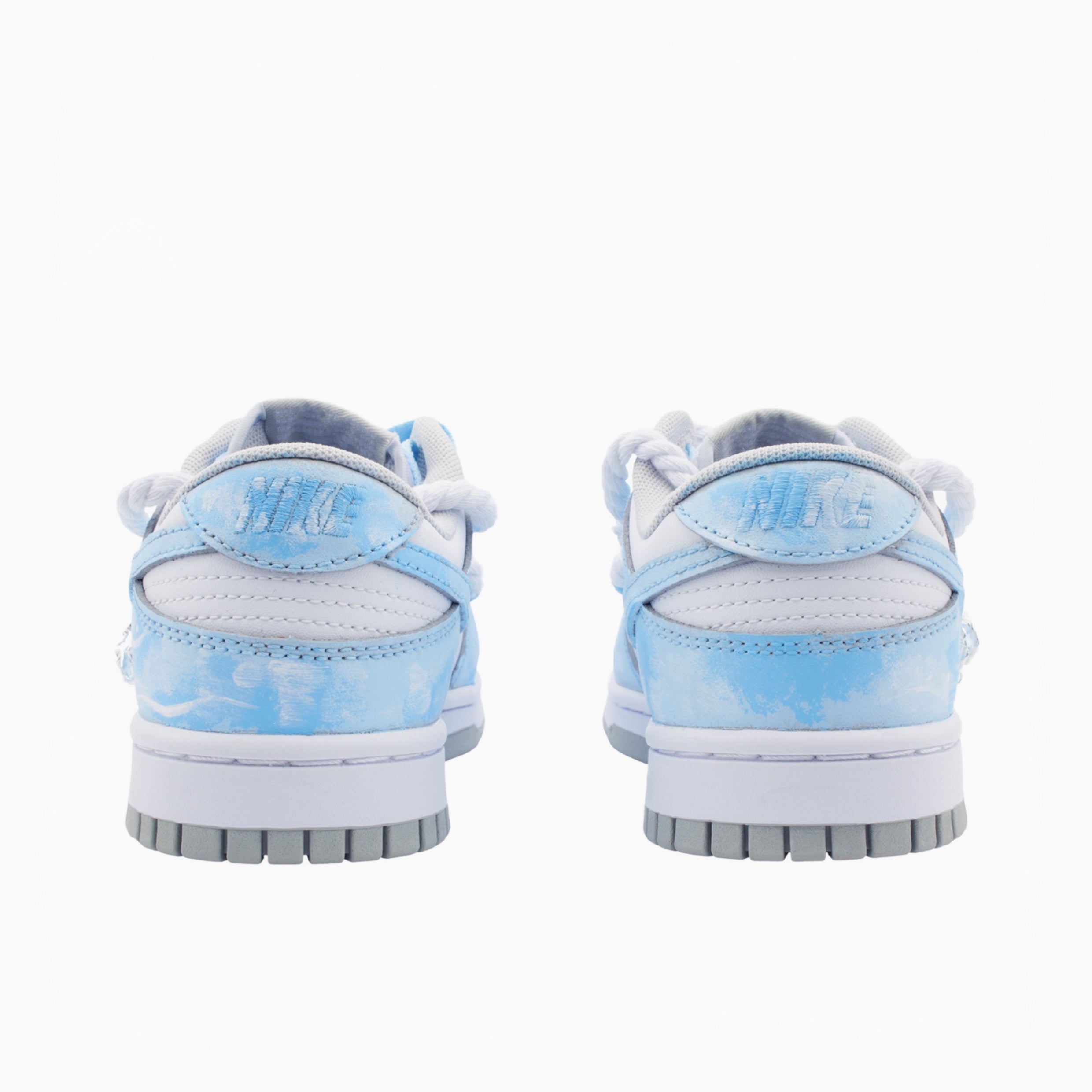 Azure Ocean - Dunk | Custom Handmade Sneakers