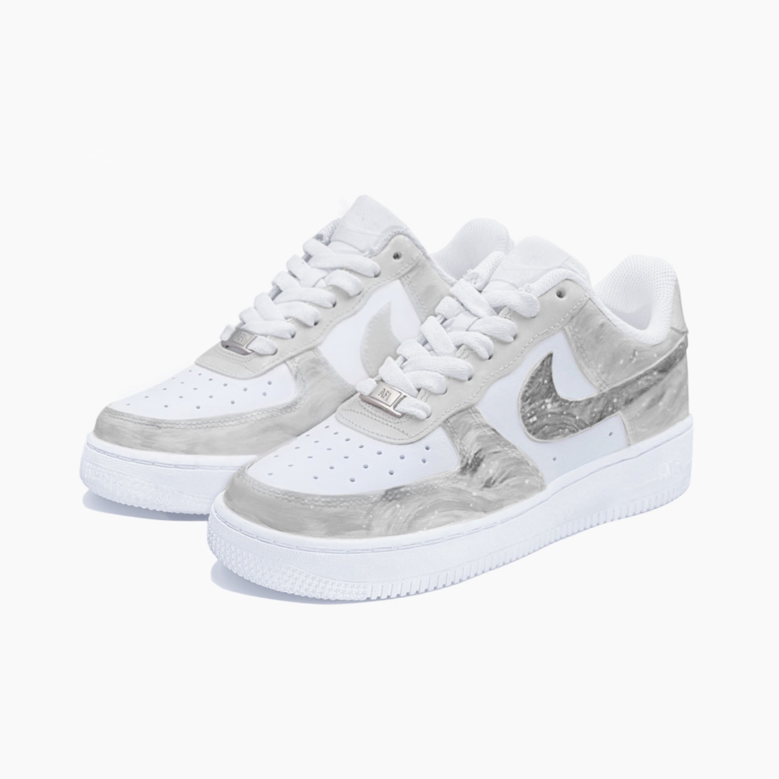 Galactic Prelude - Air Force 1 | Custom Handmade Sneakers