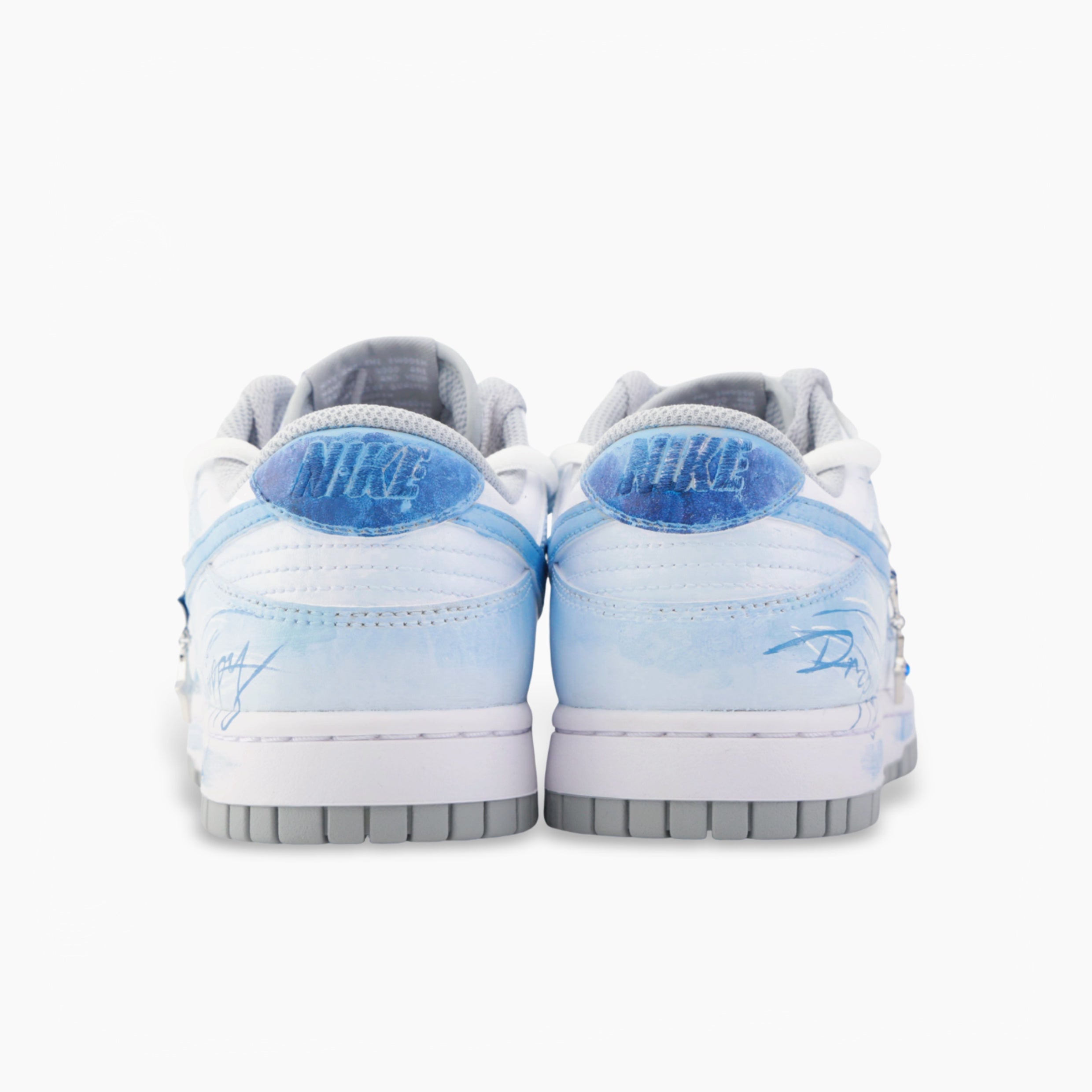 Frozen Rose - Dunk | Custom Handmade Sneakers