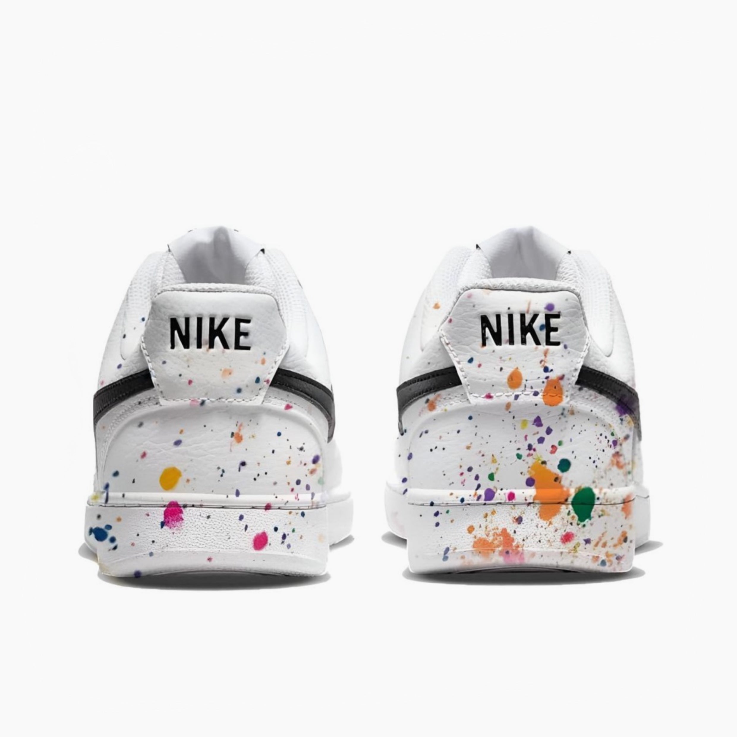 Starry Ink - Court Vision 1 | Custom Handmade Sneakers