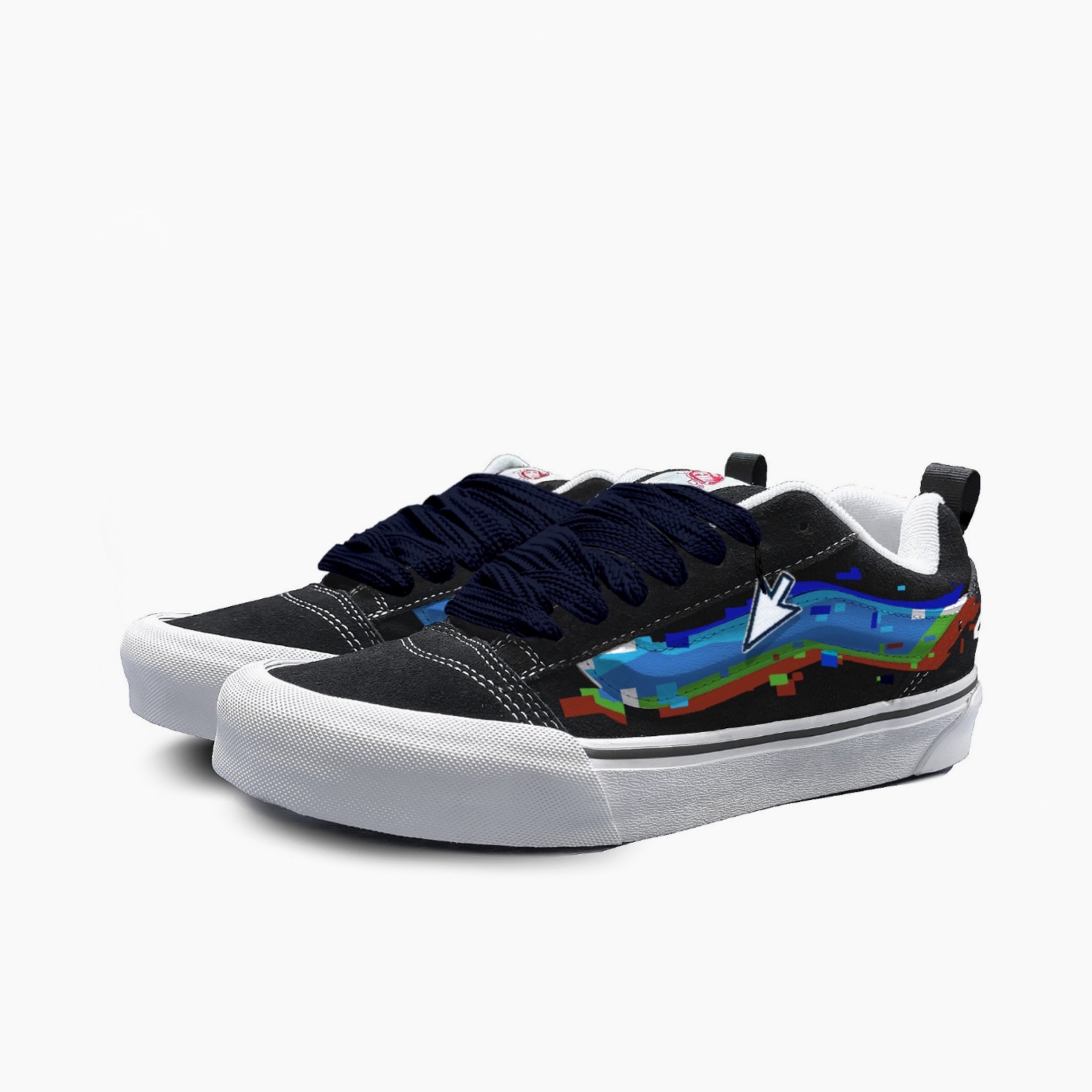 Game World - Knu Skool | Custom Handmade Sneakers