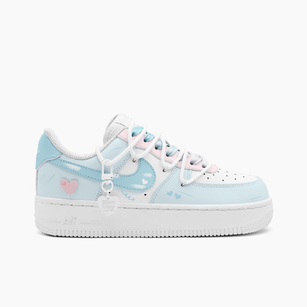 Reversed Mandarin Duck Sweetheart - Air Force 1 | Custom Handmade Sneakers